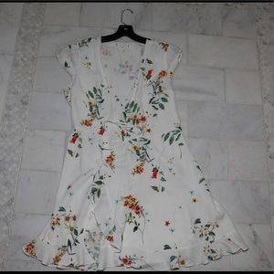 Willow and Clay Wrap Dress - L